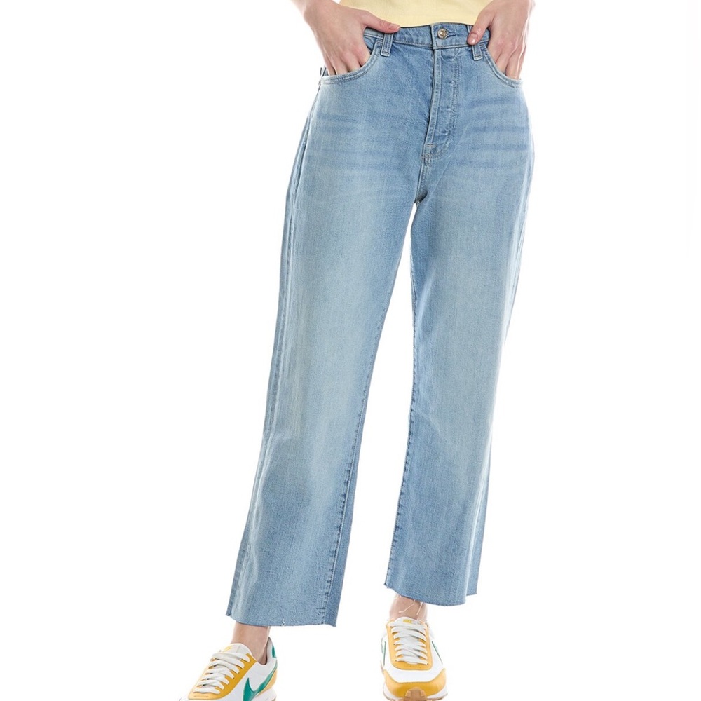 7 For All Mankind Easy Straight Ankle Jean size 25